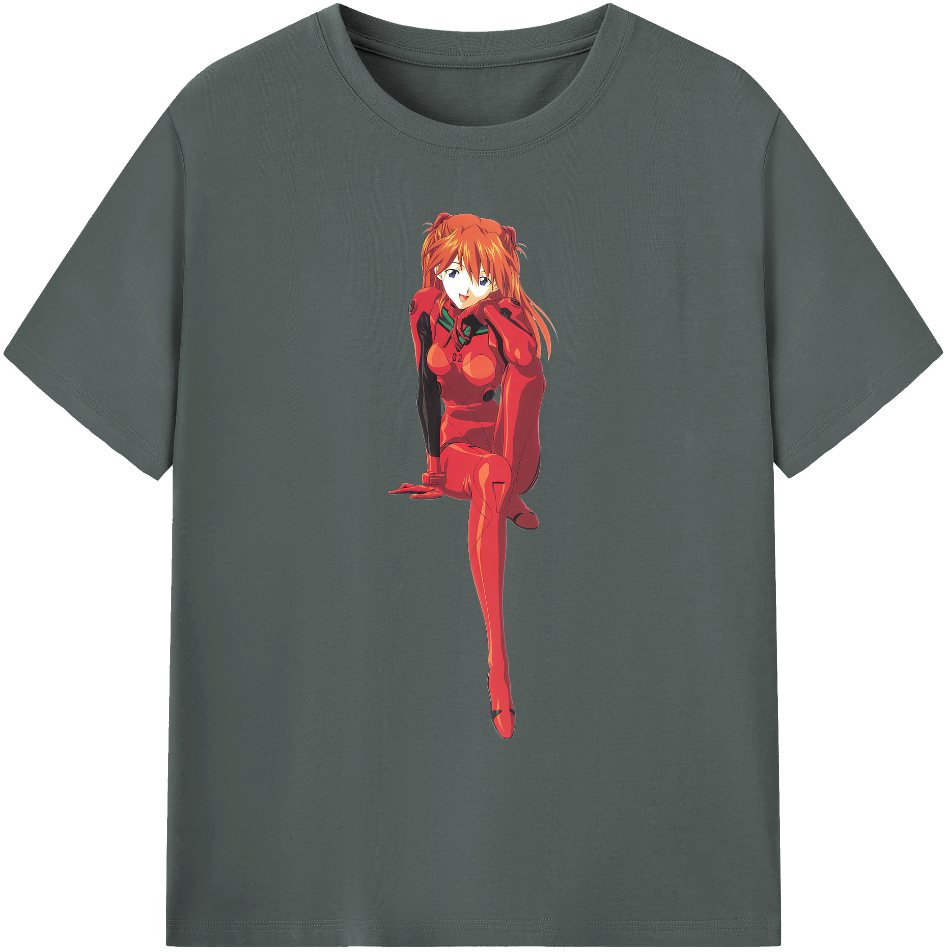 （画像用） EVA 新世紀エヴァンゲリオン 綿100％ メンズ半袖Tシャツ｜肌触りやわらか＆通気性